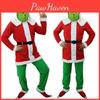 Festive How The Grinch Stole Christmas Adult Costume Suit For Holiday Cosplay Fun