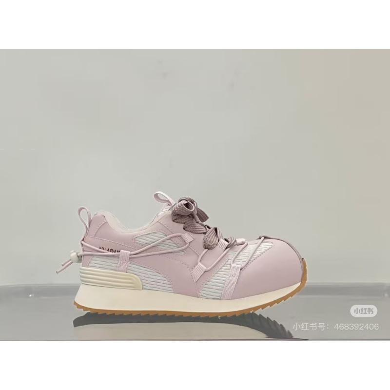 Sports Forrest Gump Shoes Women's 2025 Spring New Casual Versatile Lightweight Non-slip Lace-up Breathable German Training Single Shoes