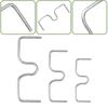 30pcs Tree Branch Spreaders for Fruit Trees Metal Branch Trainers for Garden Use In Various 8/10/13cm Sizes