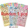 Cute Chiikawa Cartoon Glitter Stickers Waterproof 3D Character Decals Presents for Kids Beautiful Design Durable