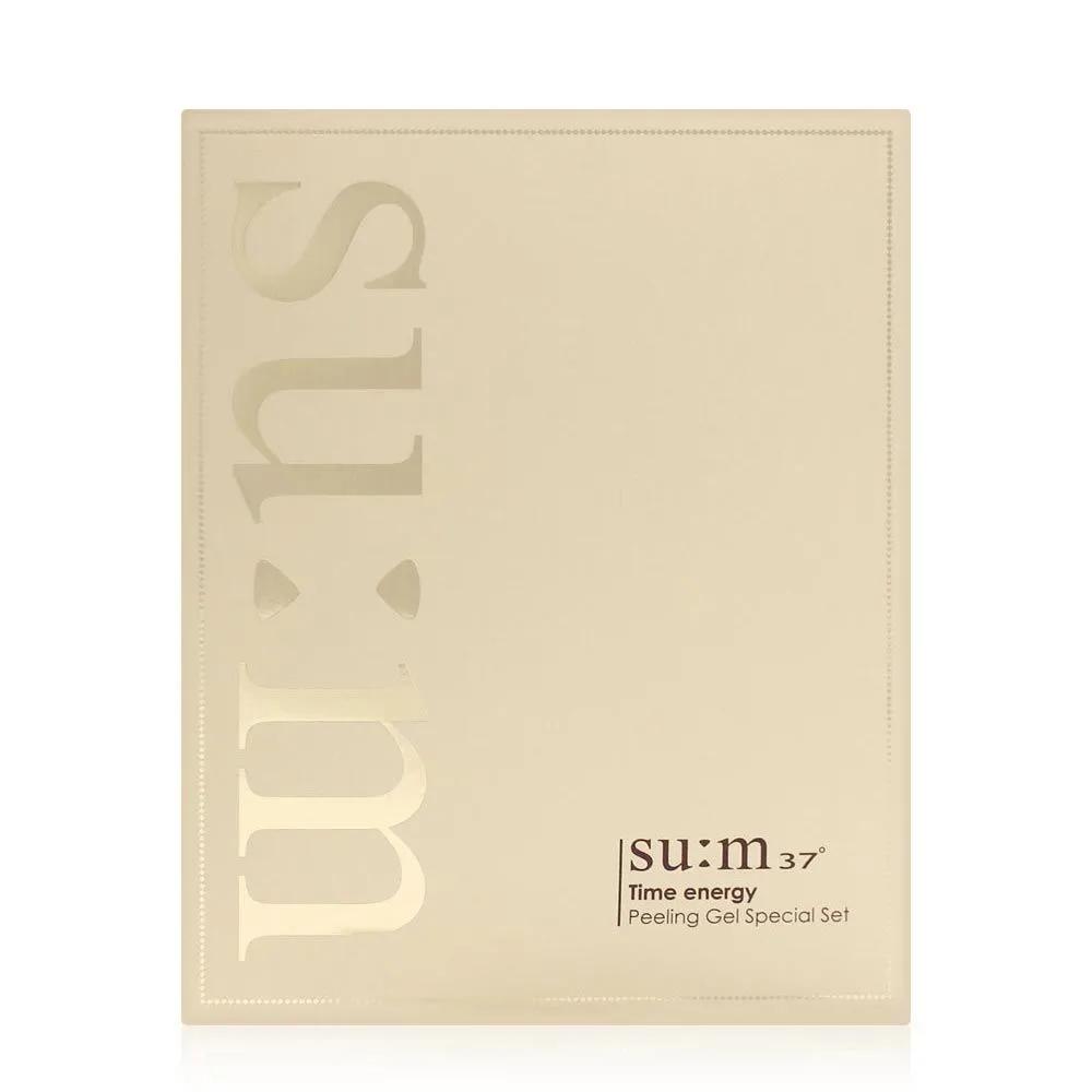 SUM37 Time Energy Peeling Gel Large Size Special Set Facial Gommage Scrub Exfoliator Face Peeling Gel