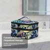 Cosmetic Bag with Carry Handle | Portable, Lightweight, Multi-Compartment Nail