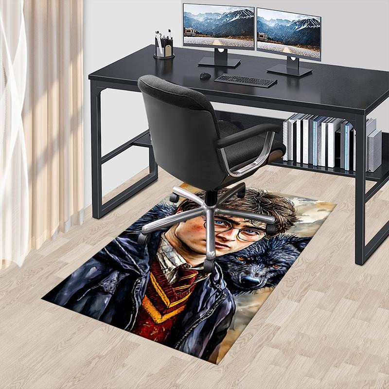 1PC Harry Potter, Hogwarts Extra Large Non-Slip Floor carpet, Office, family, bedroom, Studio - Large Area Rug Indoor Rugs1148A