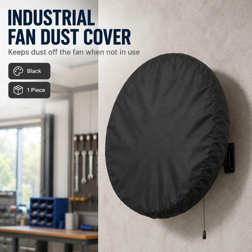 Reusable Wall Mount Fan Cover Polyester Electric Fan Protective Sleeve Fan Head Protector Factory