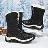 Winter Women's Snow Boots Thickened Plush Platform Cotton Shoes Comfortable Fashion Women's Leisure Ankle Boots Botas Para Mujer