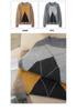 2024 Women's Diamond Pattern Wool Knit Sweater - Round Neck Base Layer for Autumn & Winter