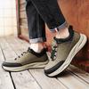 Fashion Genuine Leather Comfort Outdoor Mens Hiking Shoes Fashion Soft Classic Driving Footwear Non-slip Walking Shoes Casual Sneakers