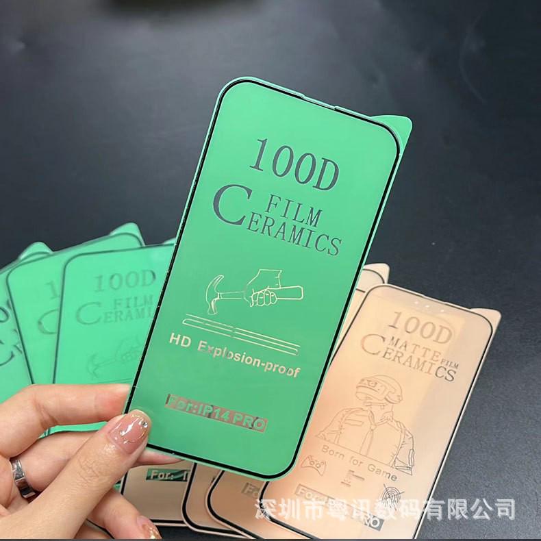 Compatible Hydrogel Film for Apple Devices: 17 Pro Ceramic, 15 HD Soft, 13 Frosted, 12 Mobile, 14 Max.