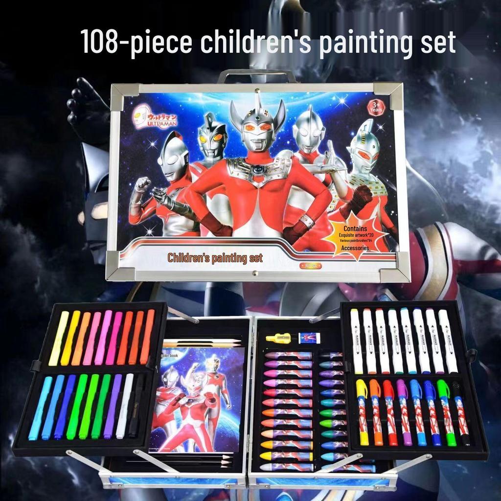 208 Watercolor Pen Set with 150 Brushes - Children's Day Painting Set, Colored Pen Gift for Kids
