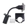 7 Pin Trailer Connector Adapter  FOR AMERICAN  Blade To Round Socket UAG717 With Replacement Car Accessories