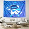 Space Adventure Astro Bot Tapestry Hanging for Bedroom,Livingroom, Playroom,Decor Art Room Wall Tapestry Holiday and Birthday Gifts