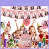 Nezuko Demon Slayer Birthday Party Decorations With Balloons And Banner