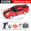 WLtoys K4308 1:43 2.4G RC Drift Racing Car With LED Lights 4WD Gyroscope High Speed RTR Remote Control Car Toy For Kid Gift