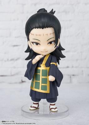 TAMASHII NATIONS Figuarts Mini Jujutsu Kaisen Geto Approximately PVC ABS Painted Action Figure Suguru, 90mm, &