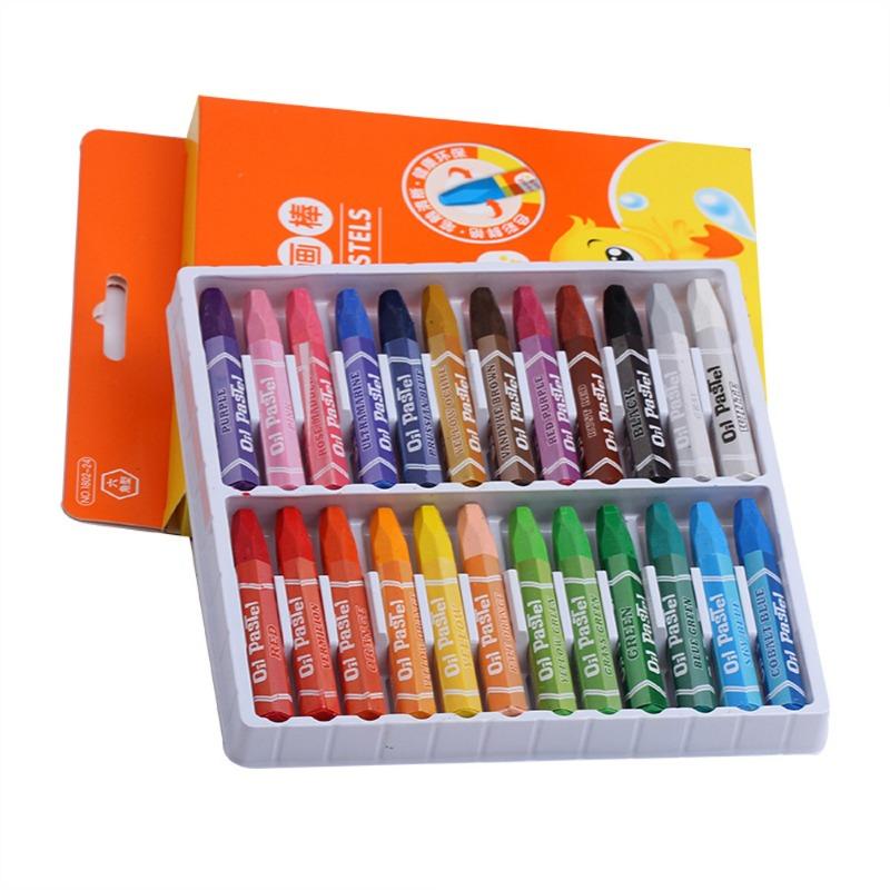 Kids Washable Non Toxic Crayons Set 12 36 Colors