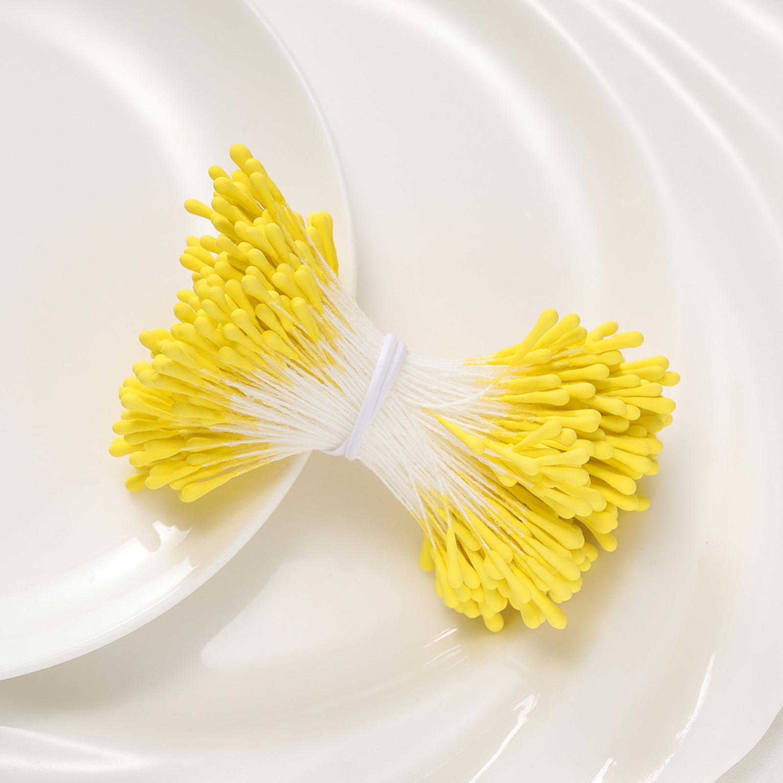 

2mm Nylon Flower Silk Handmade Flower Buds Matchstick Flower Centers Handmade DIY Hair Accessory Materials One Size