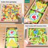 Childrens Wooden Educational Toy Desktop Interactive Game With Multifunction Battle Checkers For Kids