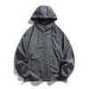 Ice Silk Sunscreen Clothing Men's Summer Thin UPF10 + UV Protection Teen Fishing Sunscreen Clothing Jacket Men's