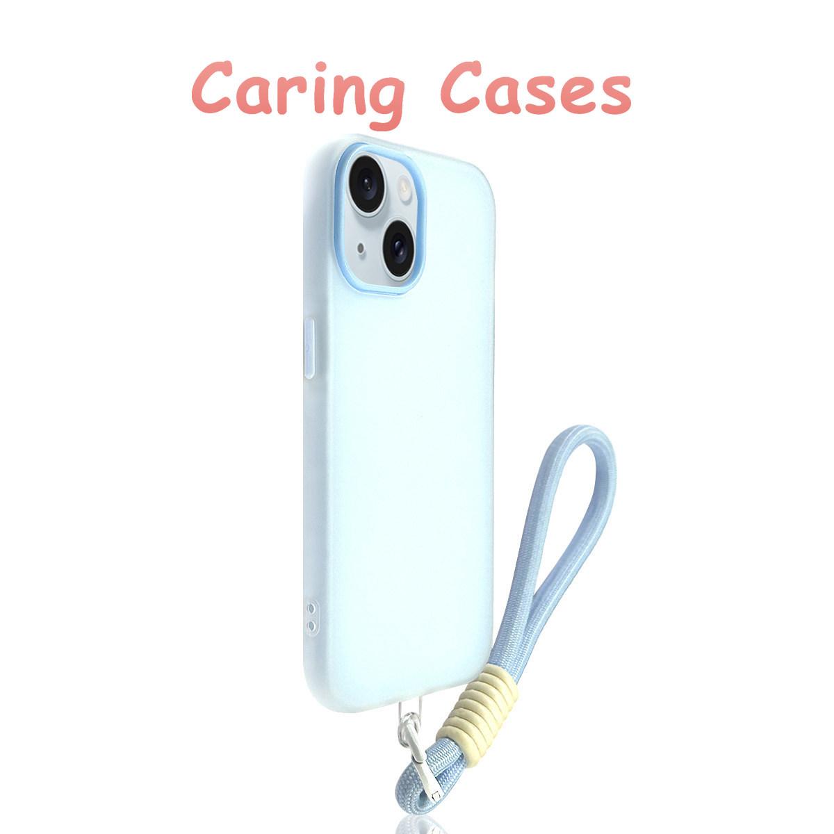 

For iPhone 15 Pro Max Case Light Blue Jelly Matte 3-in-1 Shockproof Premium Viral for iPhone 14 13 12 11 iPhone 13 синій