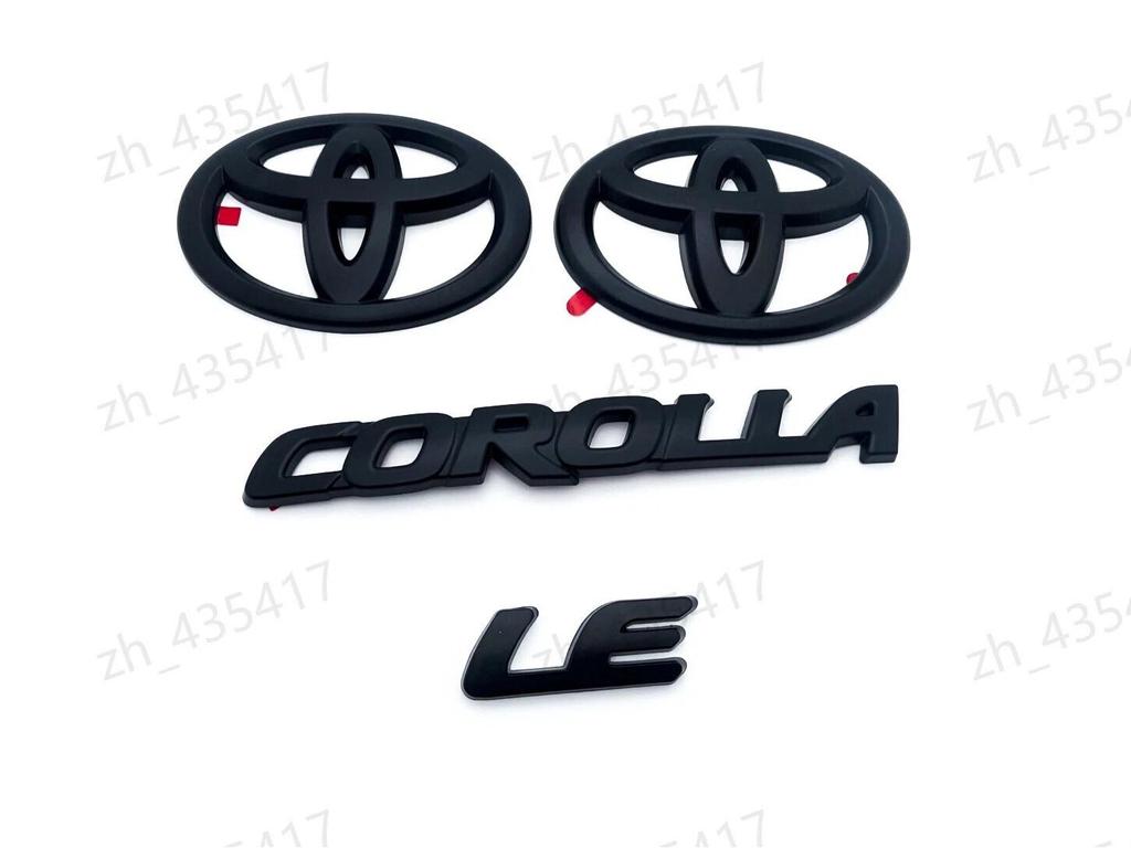 Toyota Corolla XSE LE SE Heckemblem Aufkleber (Englischer Text)