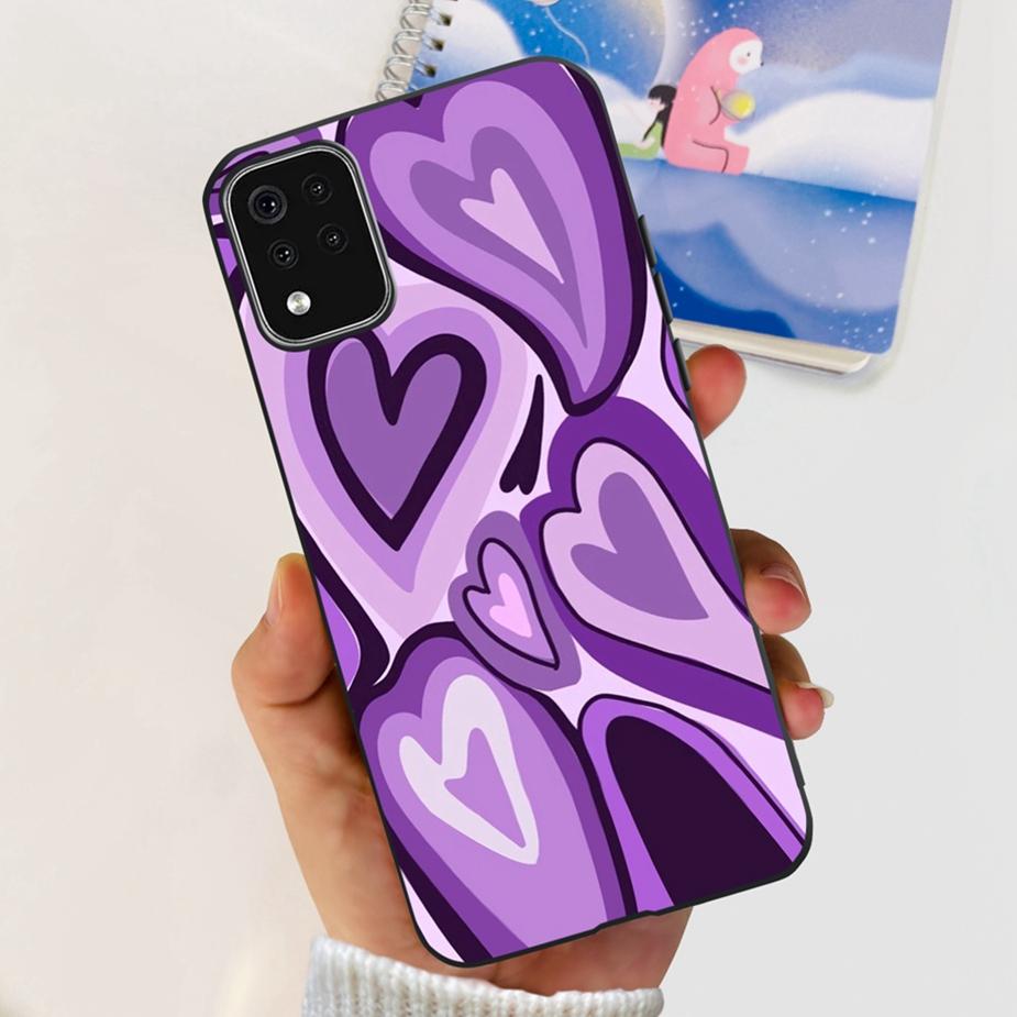 For LG K42 Case LM-K420 LMK420H Cute Fashion Painted Cover Soft Silicone Phone Case For LG K42 K 42 LGK42 Back Cover 6.6'' Coque