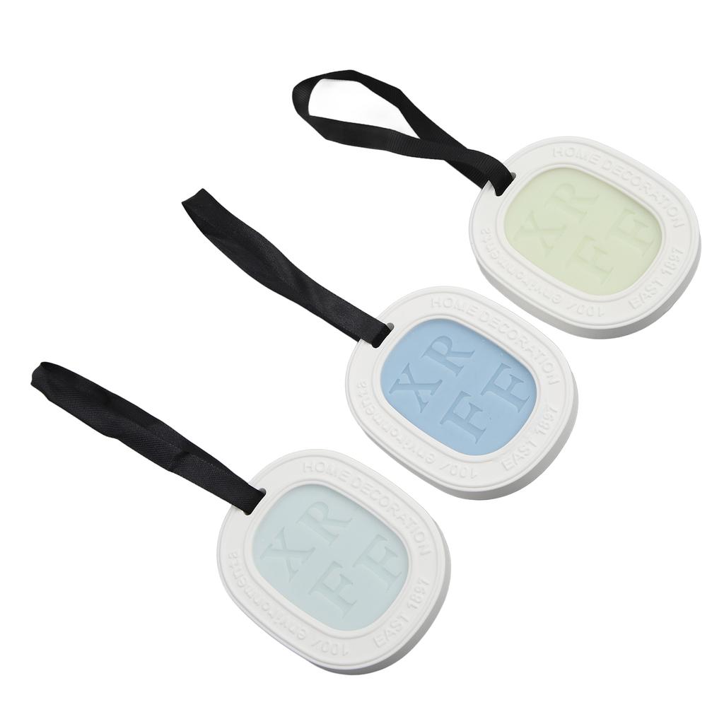 3pcs Hanging Aromatherapy Tablets Long Lasting Fragrance Deodorize Wardrobe Scented Tablet