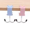 Cute Rabbit Desk Bag Hook Table Side Hanging Hook Adjustable Storage Hooks Headphone Backpack Desk Hanger Punch-Free