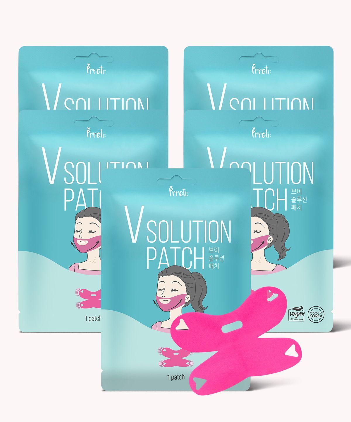 V-Line Solution Patch 1 pack, 5 pieces