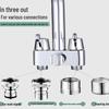 Brass 3-Outlet Washing Machine & Mop Sink Faucet