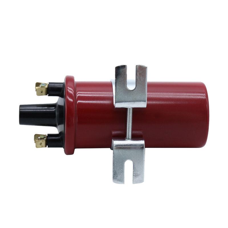 12V Auto Ignition Coil Red Car Accessories Replace For DLB105 LUCAS Sports Ignition Coil