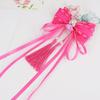2.5cm Wide Double-Sided Durable Ribbon Premium Colorful Soft Heart Romantic Accessory Exquisite DIY Lightweight 20 Yard
