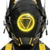 Cyberpunk Commander COS Helmet, Mechanical Armor, Technological Bar Gathering led Mask, Robot Mask