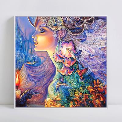 Księżniczka fantasy bajki nowy nabytek DIY Kryształ pełne wiertło kwadratowe 5D diamentowe malowanie 3d ściegiem krzyżykowym!