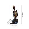African Woman Figure Statues Woman Figure Girl Tribal Lady Figure Gift Giving