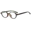 Retro Oval Sunglasses Female Tortoiseshell Small Frame Glasses Frame Trendy Sunshade Trendy Literary Sunshade Glasses