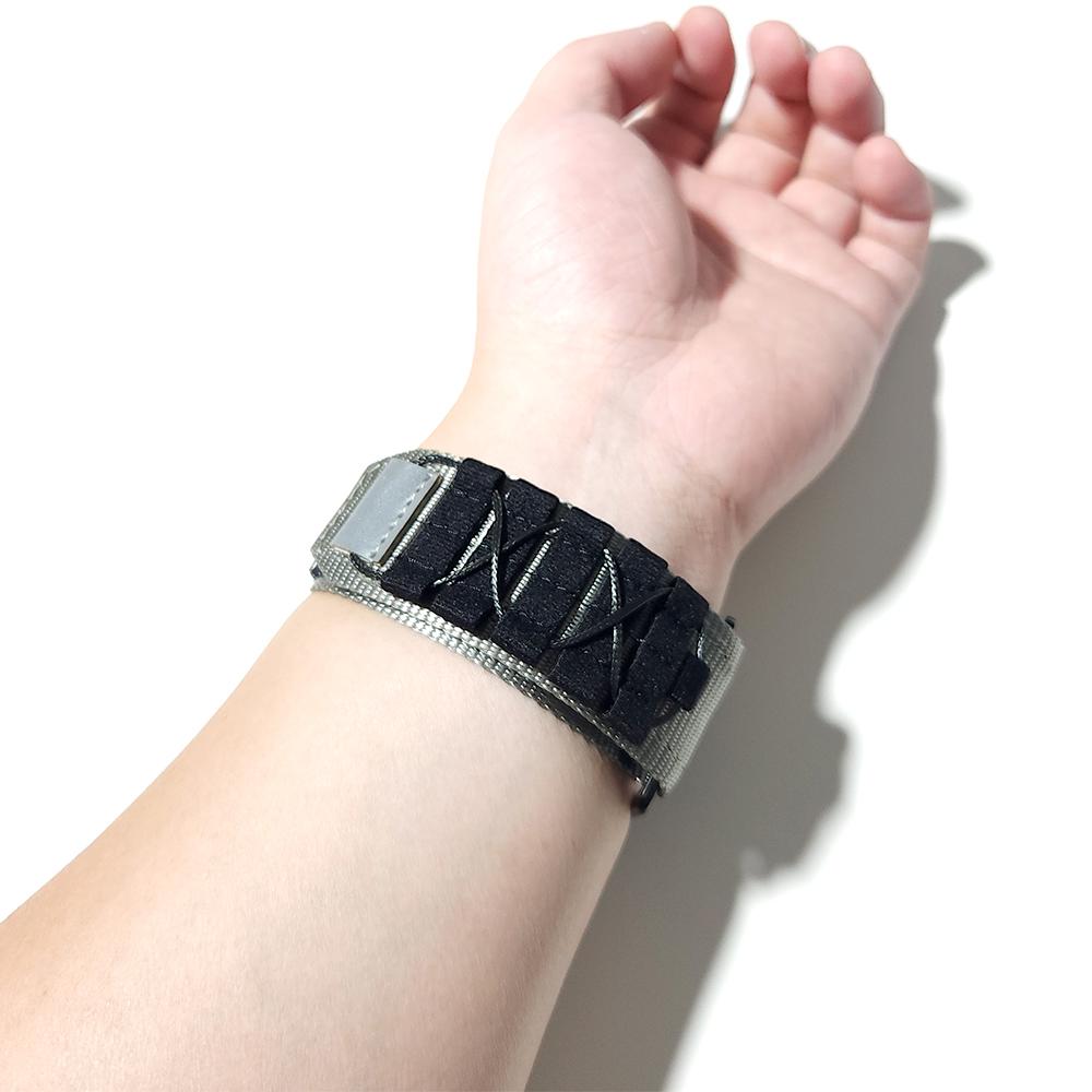 22mm 20mm Fabric Band For Samsung Galaxy Watch 6 Classic 47 46 Sports Nylon Braided Strap For Galaxy Watch 5 Pro 45mm 4 44 40 mm