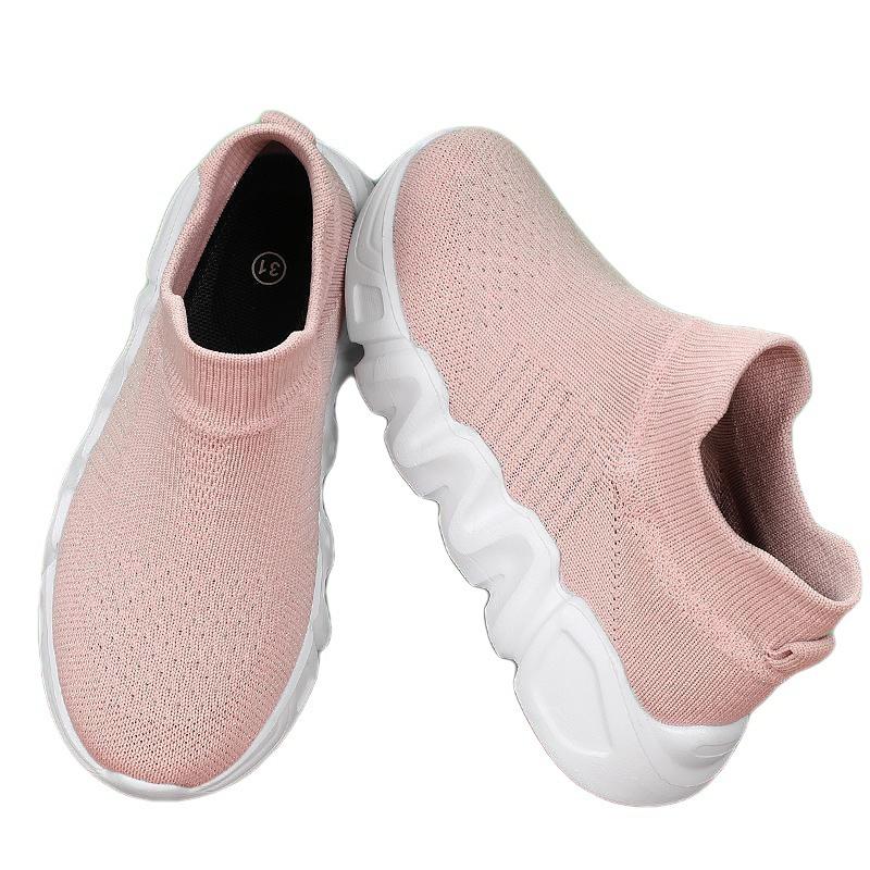 Jungenschuhe mittelgroße und ältere Kinder Herbst neue Mesh Trend Mode Freizeit Sportschuhe Schüler Kinder Laufschuhe