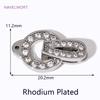 18K Gold Plated Brass Connector Clasps For Jewelry Making,Locks For Jewelry,Fasteners For Bracelets,DIY Jewelry Accessories