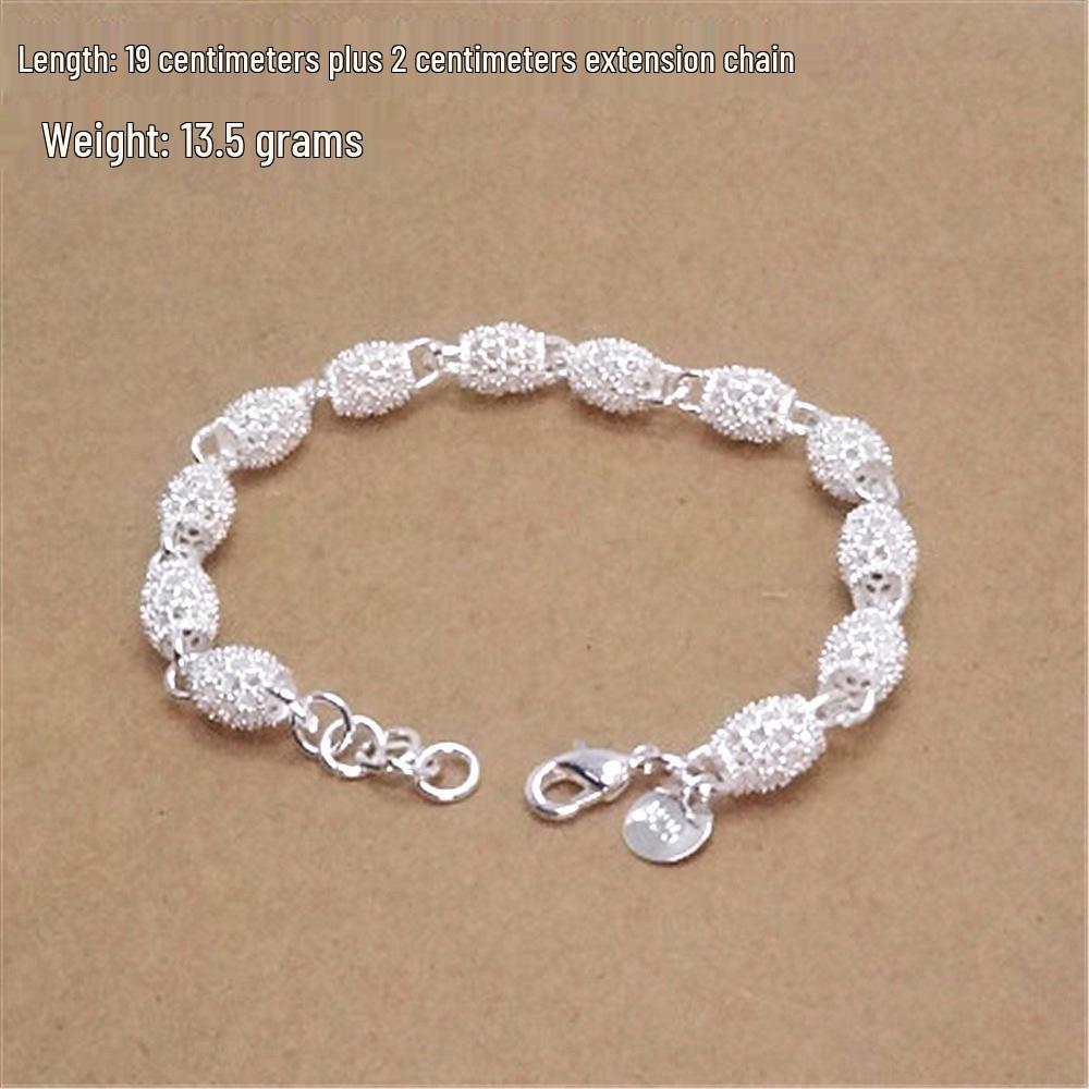 Fashion Silver Jewelry Bracelet and Temperament Necklace Chain