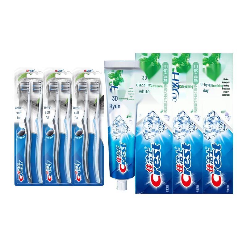 Crest Oral Care Value Pack: Toothbrushes & Toothpaste