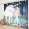 Unicorn Curtain Bedroom Living Room Balcony Blackout Curtain Office Hotel Insulation Curtain