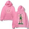 Felpa con cappuccio Mariah the Scientist Peace Hip Hop per Autunno/Inverno Alta Qualità Comoda Ampia Comoda Felpe Abbigliamento in Pile