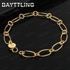 Luxury 925 Sterling Silver 18K Gold 8 Inch Delicate Hollow Bracelet for Women Party Gift Jewelry Wedding Accessories