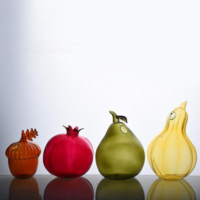 Creative Glass Fruit Vase Fruit Cachepot Room Decor Flower Vase Home Decoration Home Decor Vase