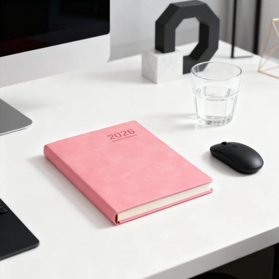 2026 Daily Planner Schedule Book A5 Hardcover Planner with Colorful Tabs Appointment Book Reminder To Do List Yearly Planner