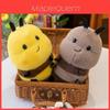 Niedliche Bienen- und Marienkäfer-Plüschtiere Weiche Kuscheltiere Geschenk für Kinder
