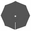 Waterproof 3.5M Grey Cantilever Garden Umbrella Cover
