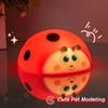 Type-C Rechargeable Ladybug Night Light Touch Control Silicone Table Lamp  Bedroom