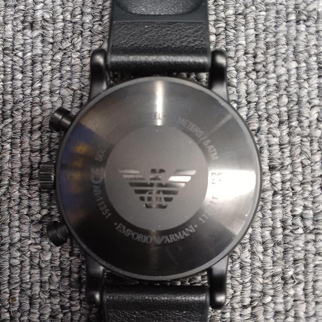 Used EMPORIO ARMANI AR-11351 Quartz Watch