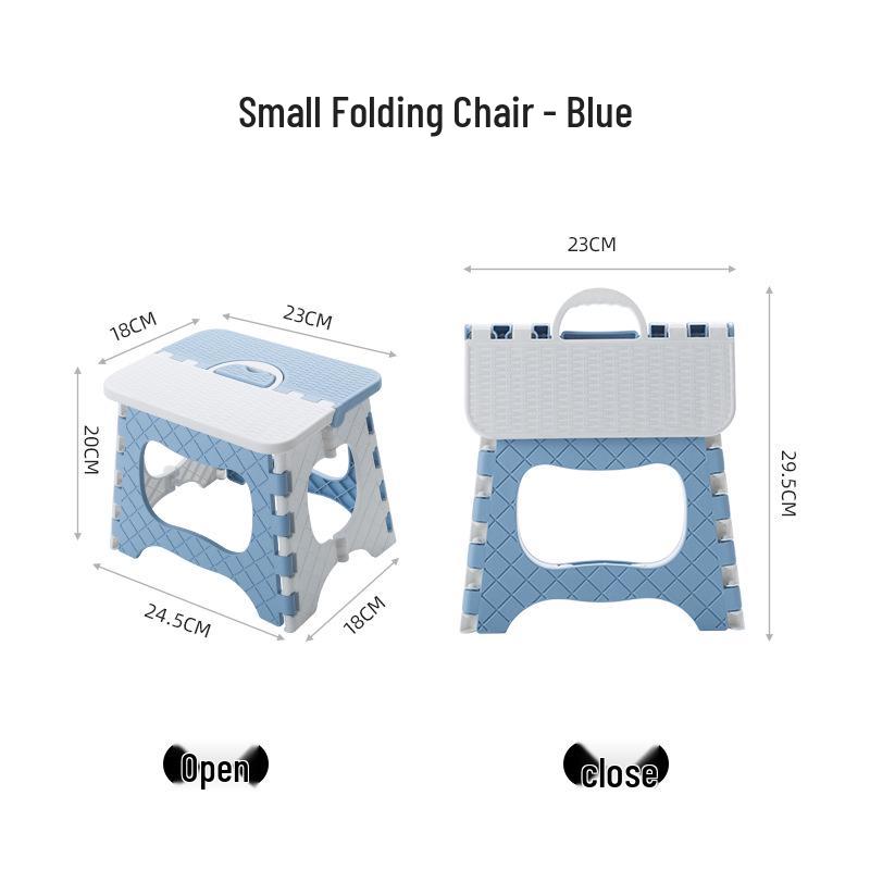 Compact Children's Folding Stool for Shoes & Outdoor Use